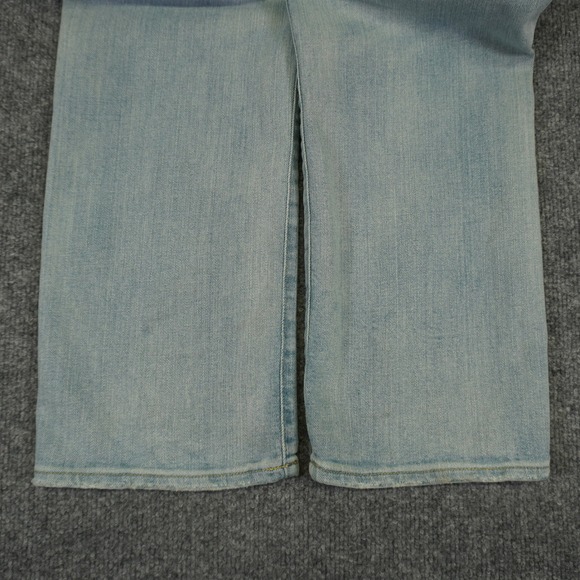 Polo Ralph Lauren Varick Slim Straight Jeans Mens 35x30 (Fits 38x31) Light Blue - Picture 16 of 16